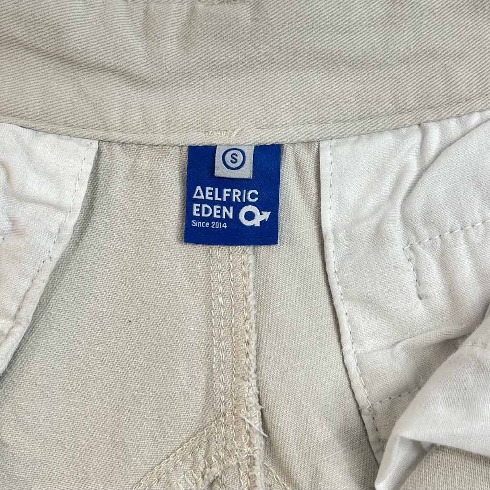 Aelfric Eden Women's Khaki Cargo Pants Adjustable Waist Size Small - Picture 5 of 11